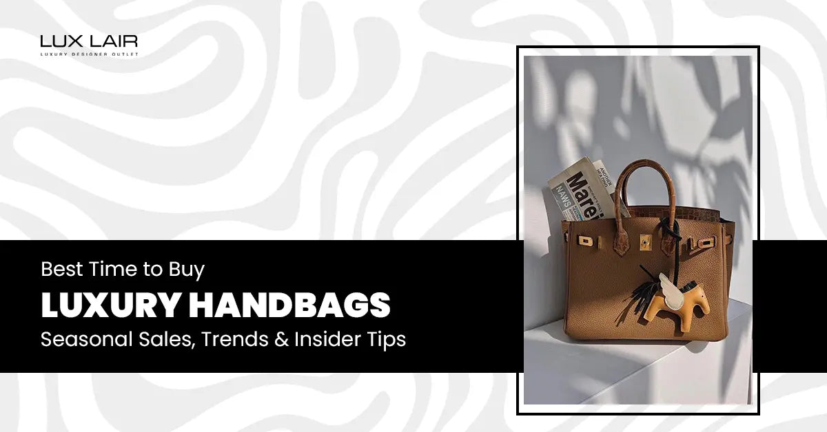 Best Time to Buy Luxury Handbags – Seasonal Sales, Discounts, Trends Insider Tips