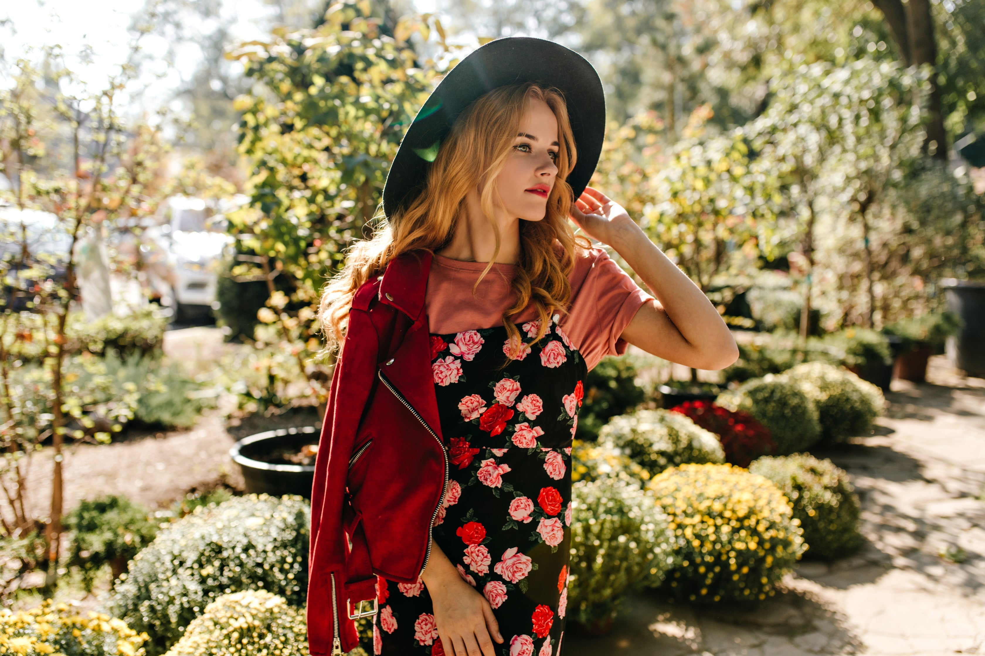 Bring Bold Patterns into Your Wardrobe with Typography and Floral Dresses