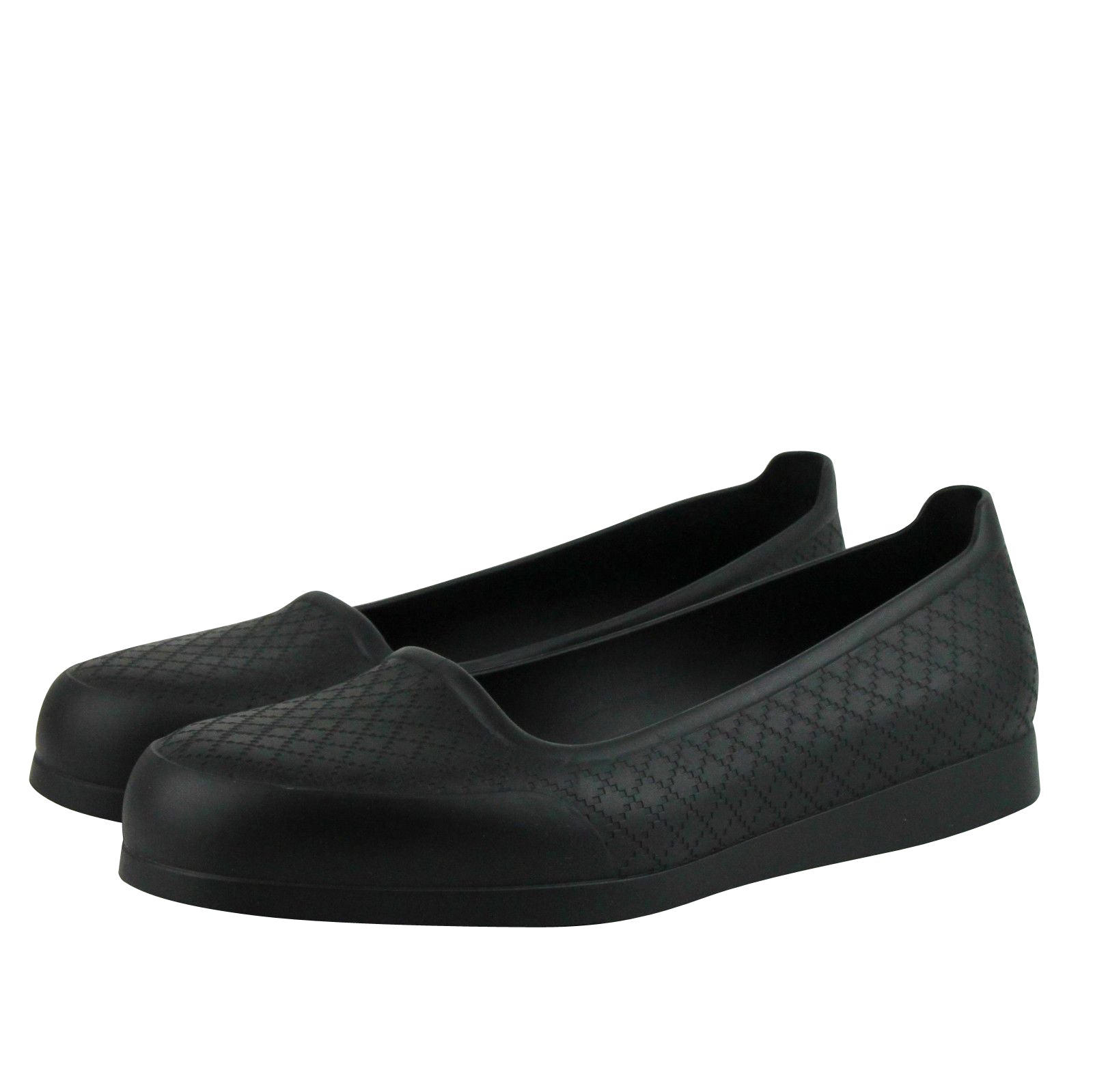 Gucci Mens Cover Diamante Pattern Black Rubber Overshoe