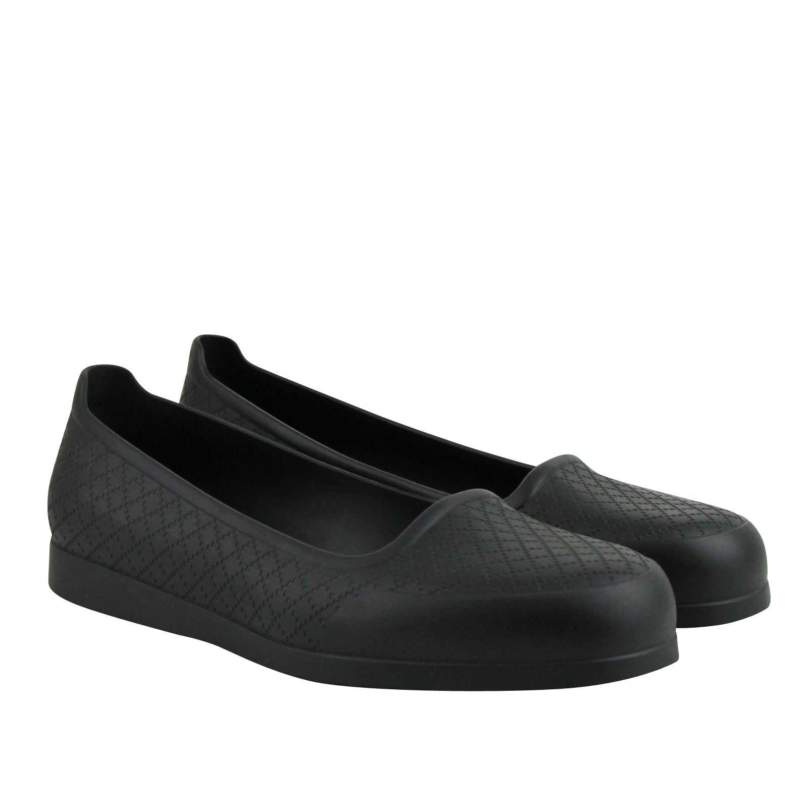 Gucci Mens Cover Diamante Pattern Black Rubber Overshoe