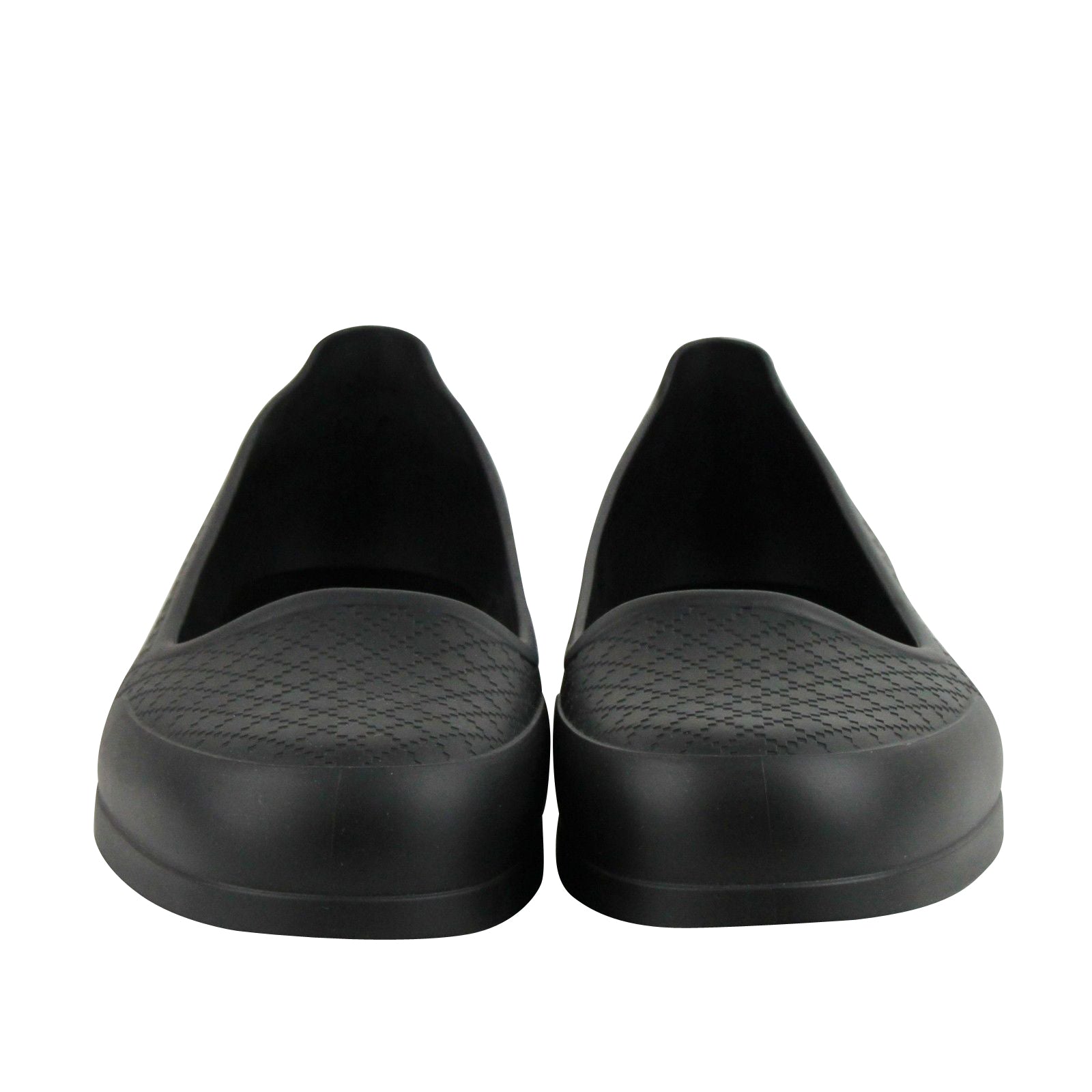 Gucci Mens Cover Diamante Pattern Black Rubber Overshoe