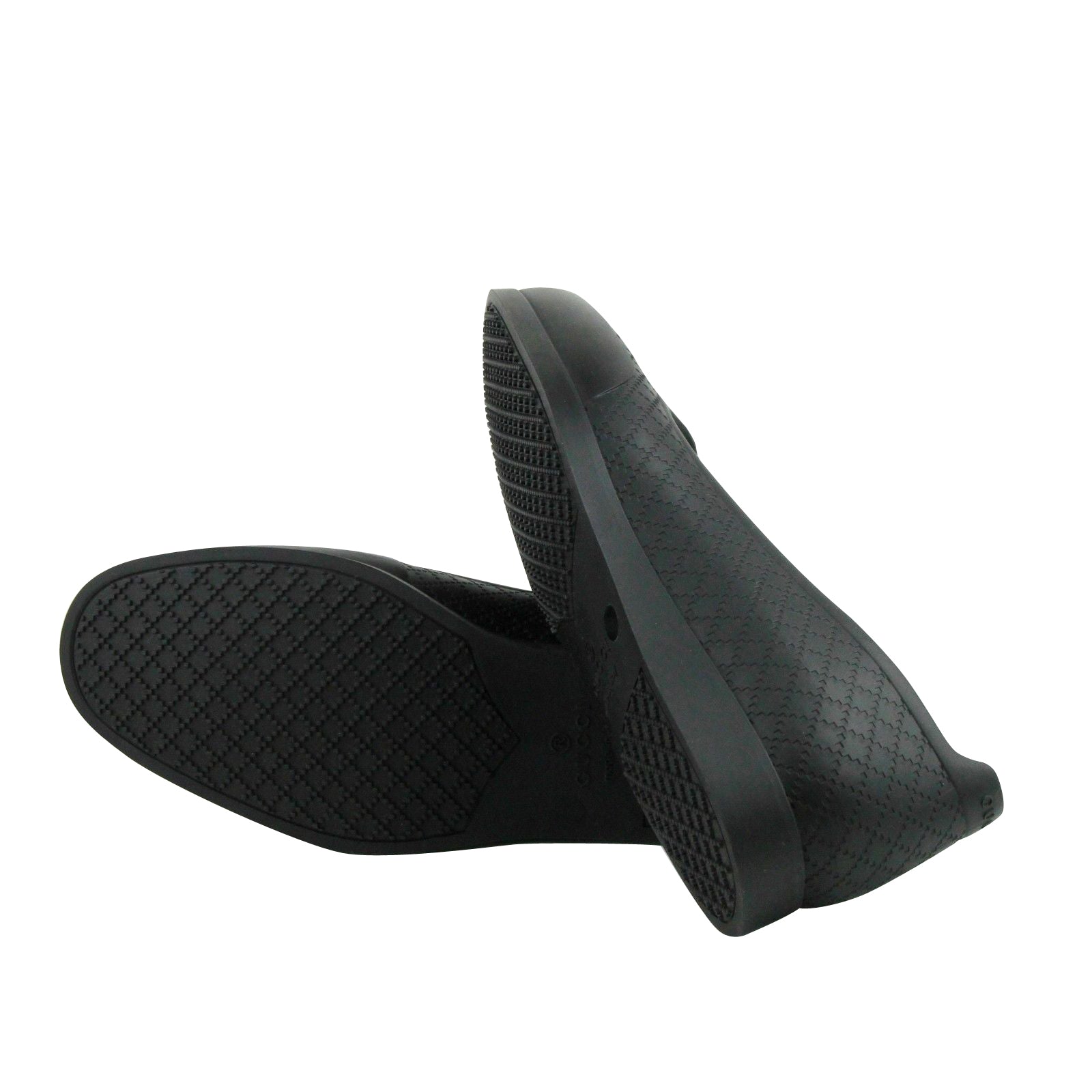 Gucci Mens Cover Diamante Pattern Black Rubber Overshoe