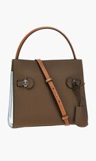 Lee Radziwill Pebbled Small Double Bag