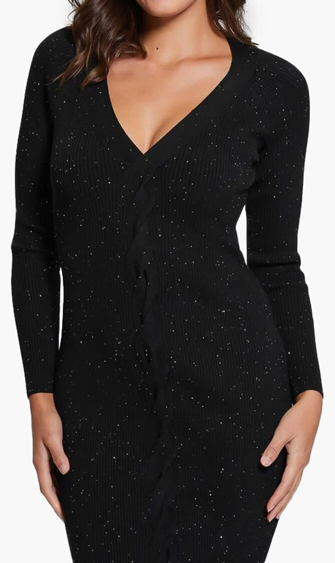 Ls Celia Micro Sequin Swtr Drs