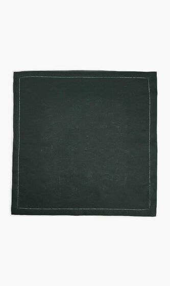 Feliz Napkin Dark Green