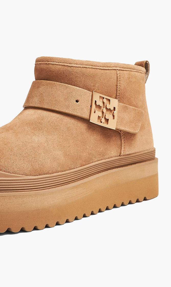 Mellow Shearling Platform Boots