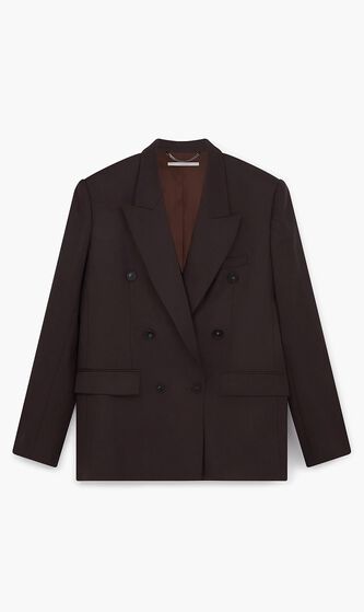 Double Breasted Wool Blazer