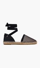 ESPADRILLE MESH BLACK