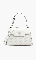 G Wave Top Handle Flap Handbag
