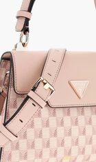 G Wave Top Handle Flap Handbag