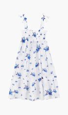 Viscose Shiny Herbier Dress