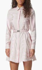 DRESS VERSACE TREASURE FOULARD ON SILK TWILL