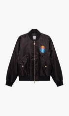 Organza Gradient Bomber Jacket