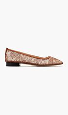 ANDREA WAZEN Julie lace ballerinas