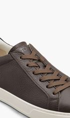 Allacciata Cassetta Leather Sneakers