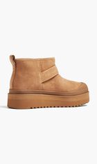 Mellow Shearling Platform Boots
