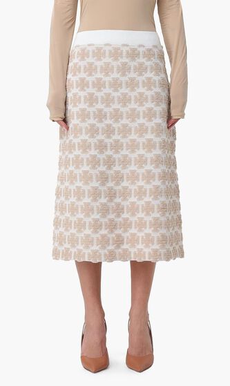 LOGO BOUCL SKIRT