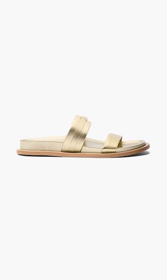 Mandy Metallic Leather Sandals