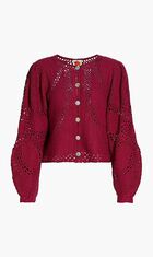 Flower Crochet Cardigan