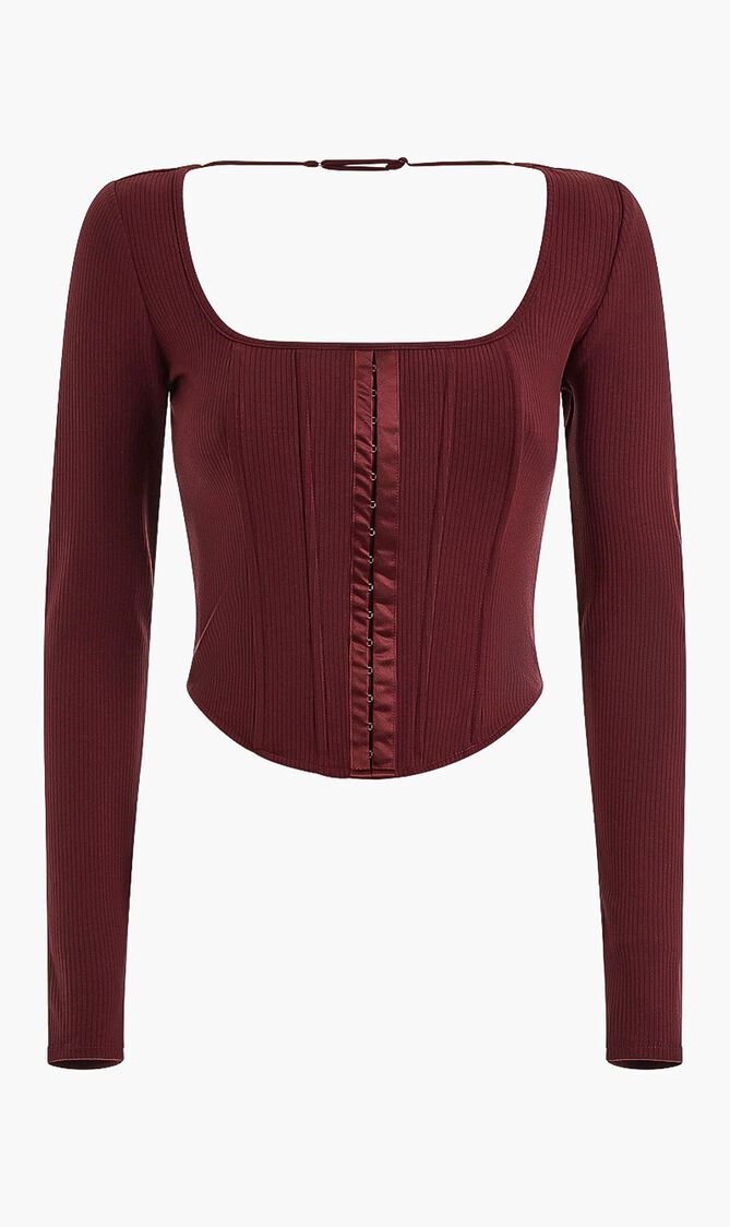 Hook  Eye Tanashay Rib Top