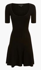 Fit and Flare Sweater Dress