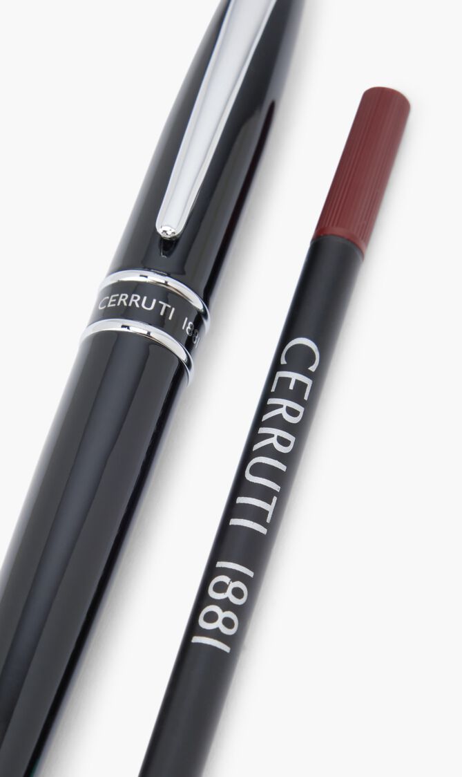 Rollerball Pen Silver Clip