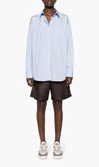 CHIFFON BACK OVERSIZED SHIRT
