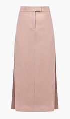 MIDI SKIRT GABARDINE BEIGE