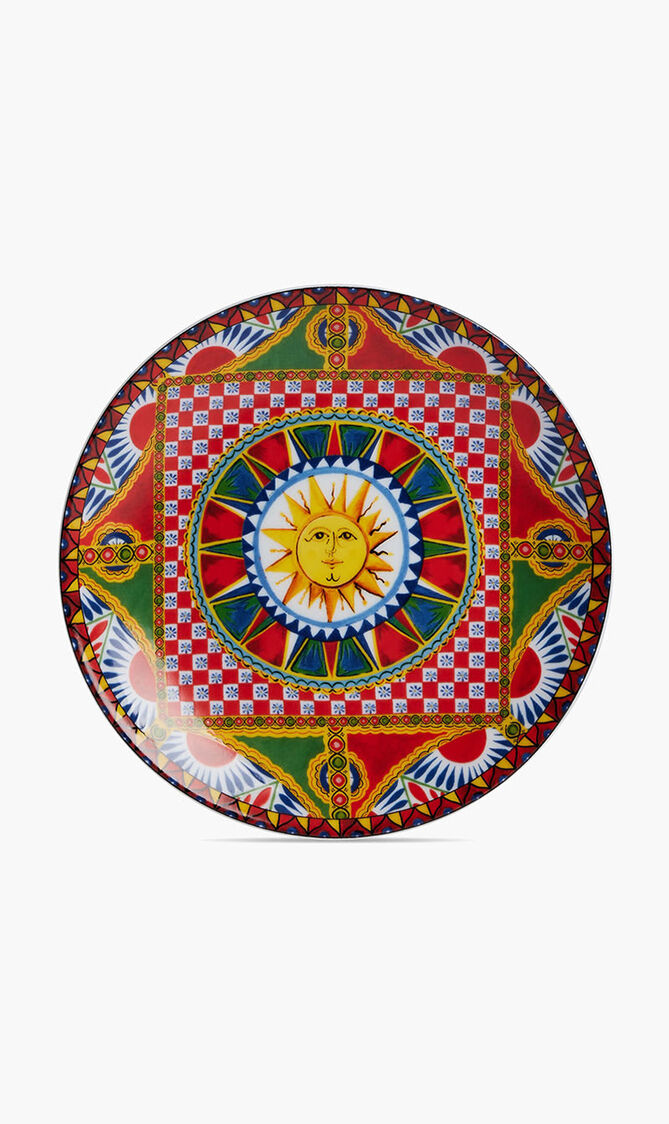 Carretto Sun Dessert Plate Round 19cm Set Of 2
