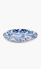 Blu Mediterraneo Fiore Piccolo Charger Plate Blue Round 31cm