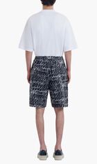 Scribble Motif Shorts
