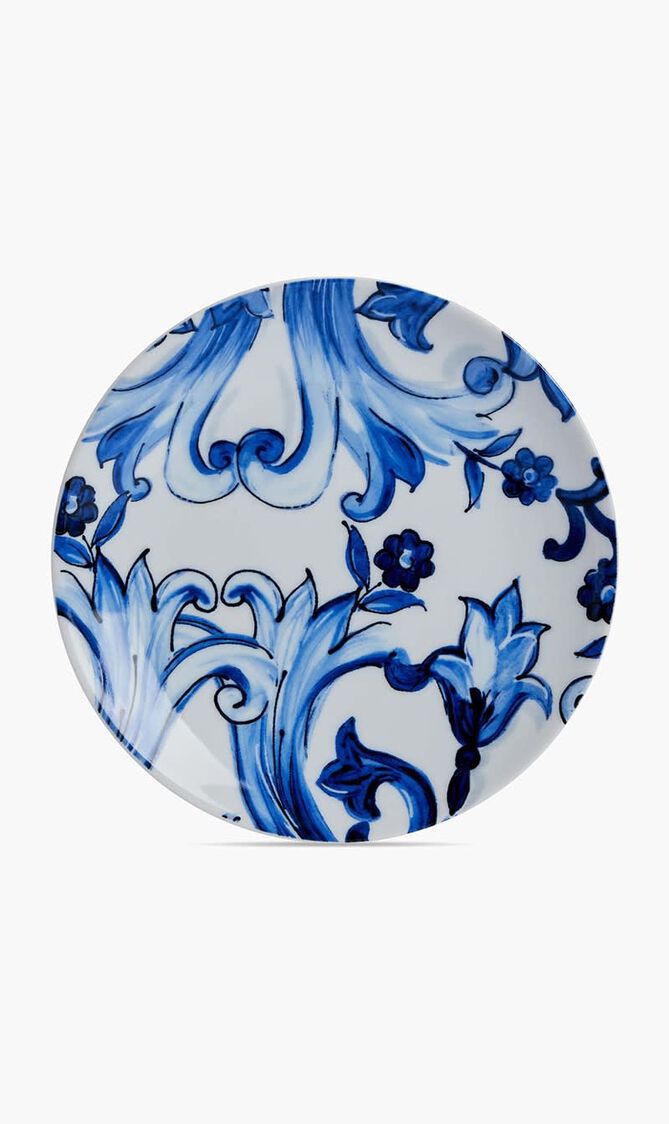 Blu Mediterraneo Fiore Piccolo Dessert Plate Round 19cm Set Of 2