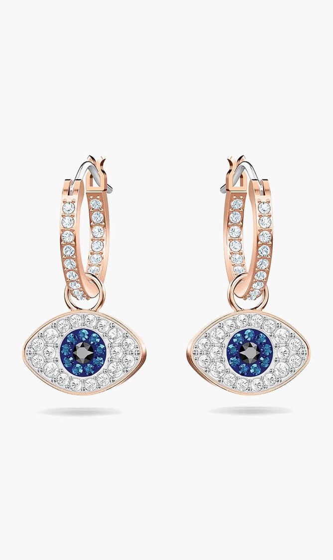 Evil Eye Hoop Earrings