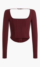 Hook  Eye Tanashay Rib Top