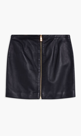 Leather Mini Skirt