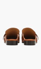 Hug Buckle Loafer Mule