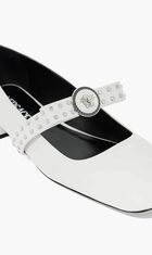 Gianni Ribbon Studded Ballerinas