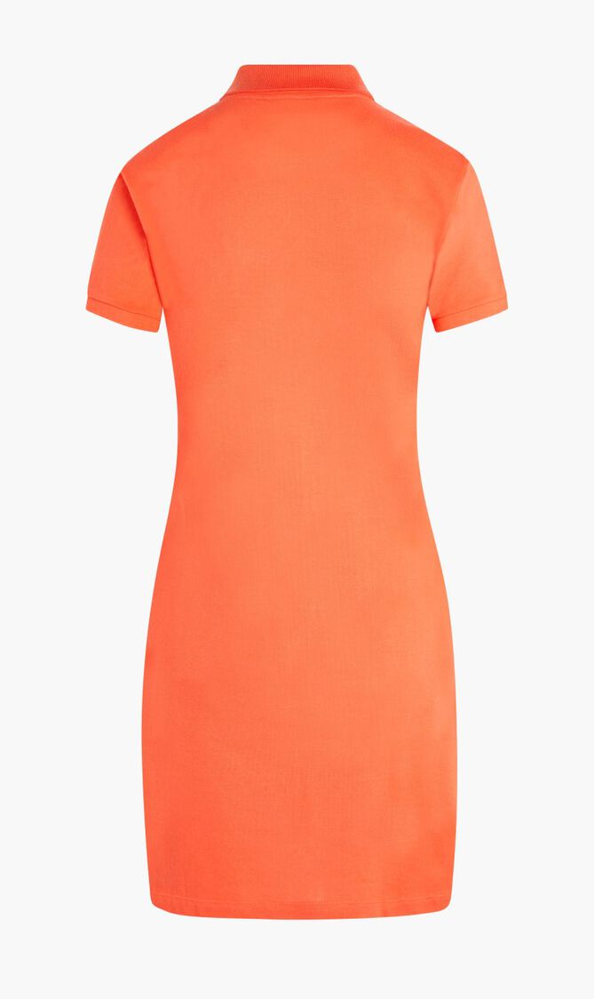 Stretch Pique Polo Dress
