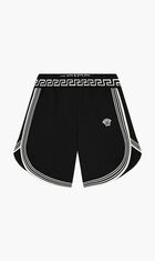 SHORT FLEECE + CONTRAST + MEDUSA EMBROIDERY