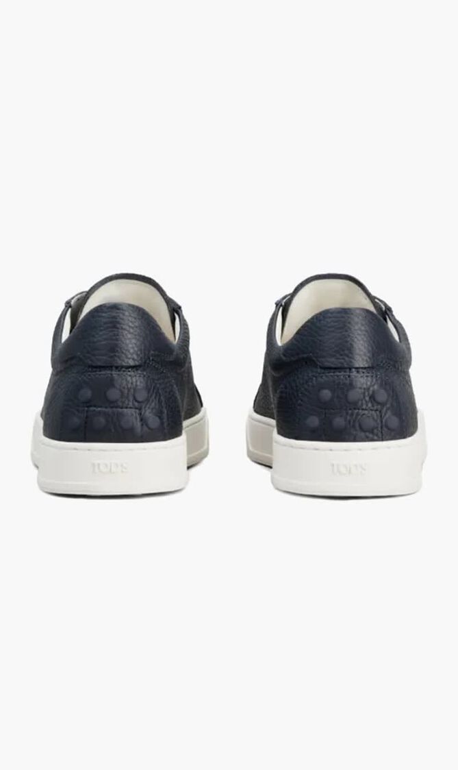 Allacciata Cassetta Leather Sneakers