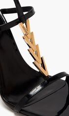 SANDAL T.105 PATENT CALF LEATHER