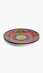Carretto Sun Dessert Plate Round 19cm Set Of 2