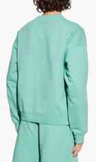 SWEATSHIRT NON BRUSHED SWEAT FABRIC MEDUSA PATCH