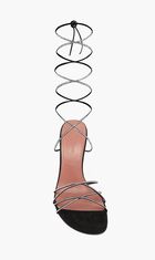 Lori Crystal Lace Up Sandals