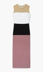 COLORBLOCK JERSEY DRESS