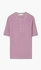Viscose Ribbed Henley