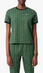 Slim Fit Monogram Jacquard T Shirt