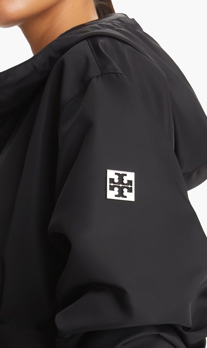 TORY SPORT SOLID FULL-ZIP ANORAK