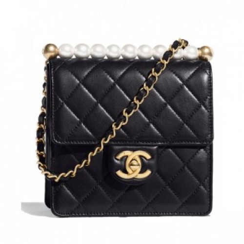 Chanel Flap Bag AS0584 Black AQ02760 Chanel Flap Bag AS0584 Black AQ02760