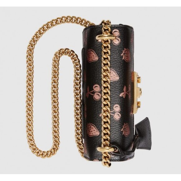 Padlock berry print small Black 409487 Padlock berry print small Black 409487